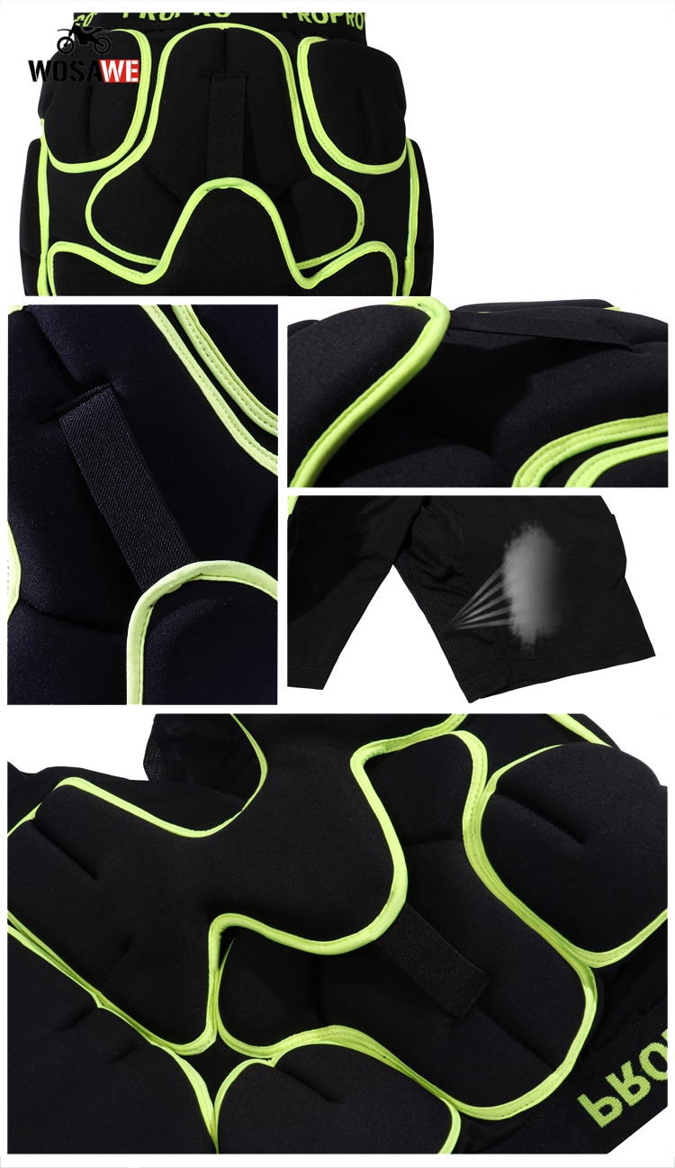 PROPRO Motorcycle Protective Hip Shorts Motocross Hip Protector Brace Rubber Ski Skating Skateboard Roller Outdoor Sports Gear