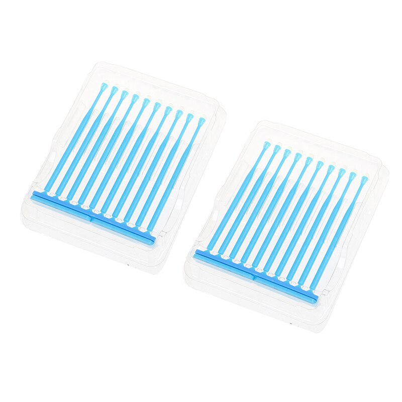 20pcs/2boxes Dental Adhesive Tip Applicator Tooth Crown Porcelain Veneer Disposable Health Care