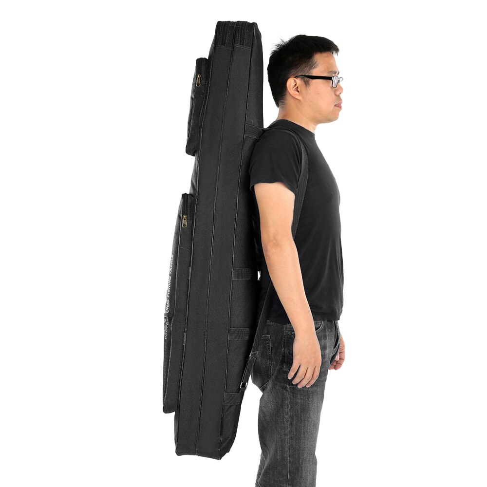 Lixada 100cm/130cm/150cm vistas draagbare opvouwbare vishengel molen tas hengel uitrusting gereedschapstas drager reis opslag