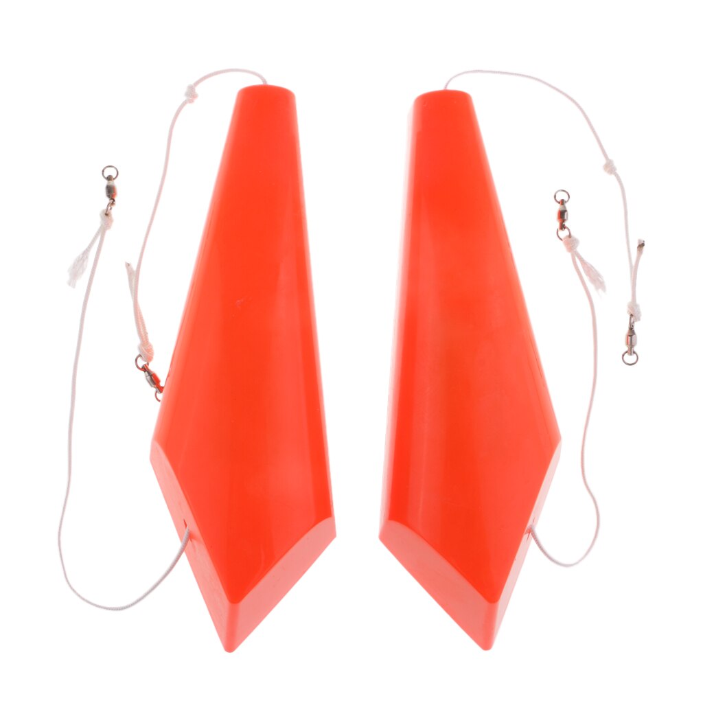 1 Pair Left and Right Boat Kayak Trolling Lure Fishing Splashing Float Board