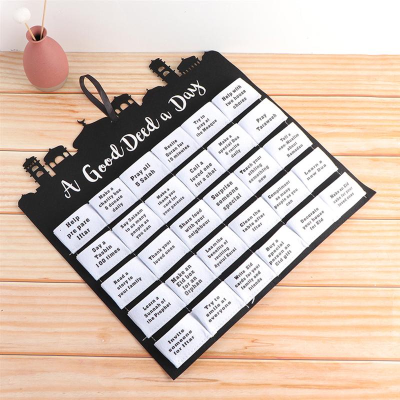 Calendario de cuenta atrás para pared del hogar, cuenta atrás, 2 uds.