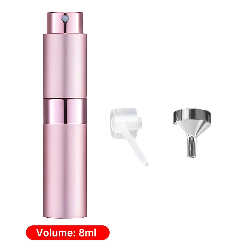 8Ml Navulbare Mini Parfumfles Draagbare Cosmetische Fles Spuitfles Reizen Draagbare Verstuiver Verstuiver Parfum Spuitfles: Black