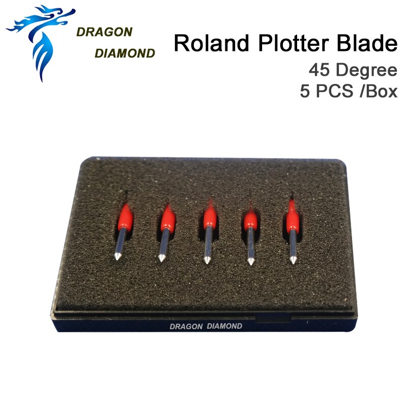 5 pcs/Set Roland Cutting Plotter Blade 45 Degree Vinyl Cutter Spare Part