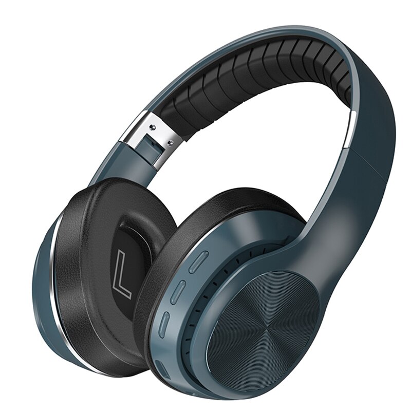 Xiaomi HiFi Foldable Headset Wireless Headphones BluetoothSupport TF Card/FM Radio/Bluetooth AUX Stereo Headset With Mic: Black Green