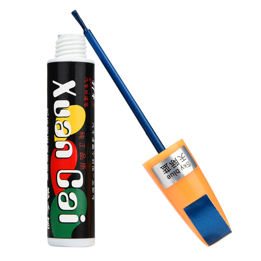 1pc blue cars scratch korjauskynä pro auto car coat paint pen touch up scratch clear korjaustyökalu