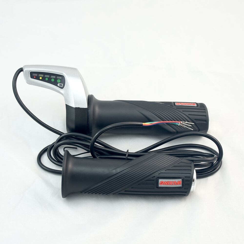 24V Wuxing Thumb Throttle control unit for electric bicycle golf cart electric scooter with battery valum indicator