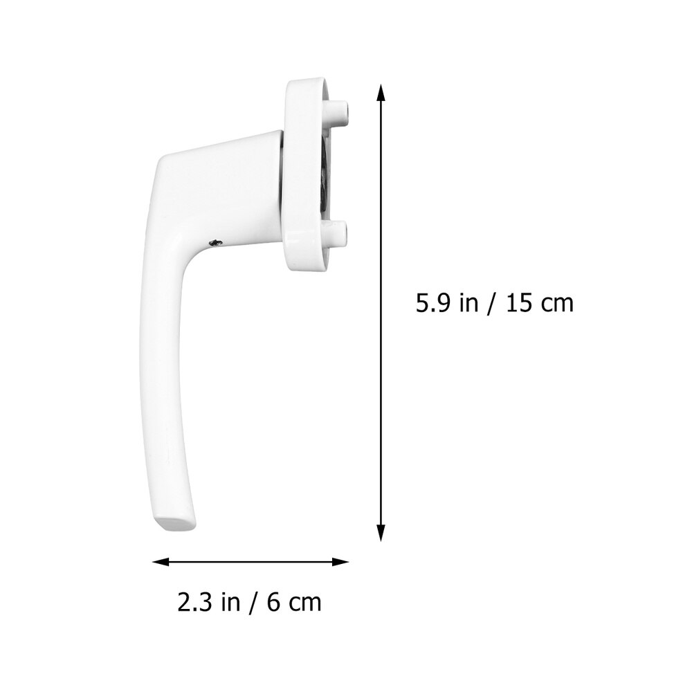 Two-end Lever Lock Thickened Crank Handle with Keys for Door Window