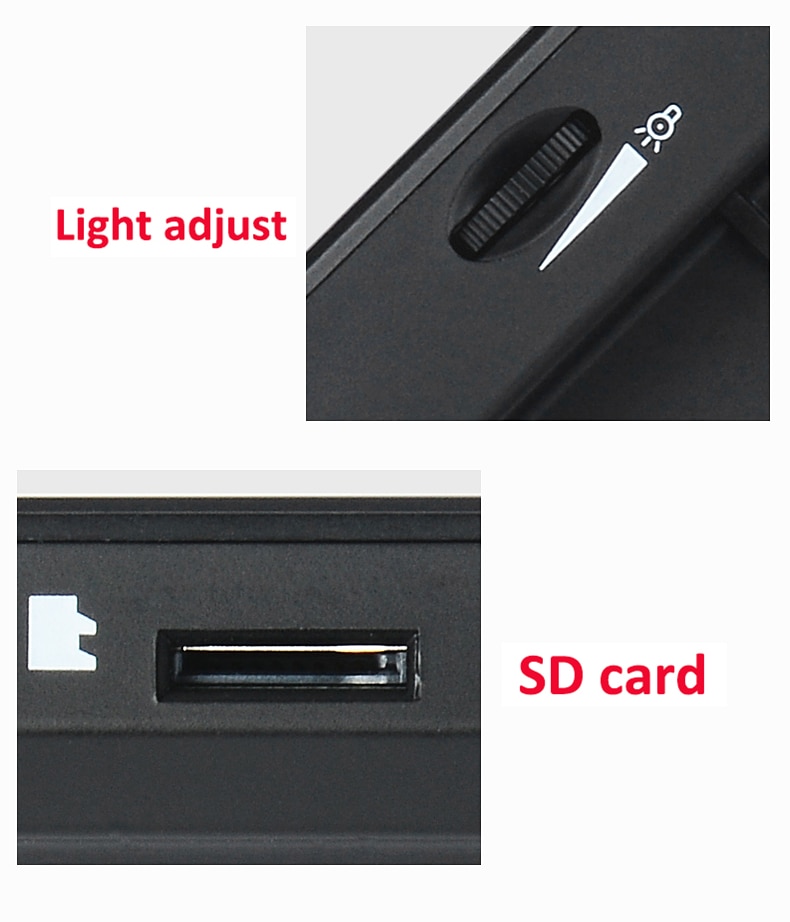 1000X digital microscope electronic video microscope 4.3 inch HD LCD soldering microscope phone repair Magnifier + stand