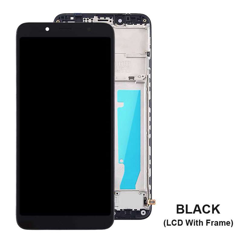 Original for Xiaomi Redmi 7A LCD Display 5.45"Touchscreen Digitizer with Frame: Black with Frame