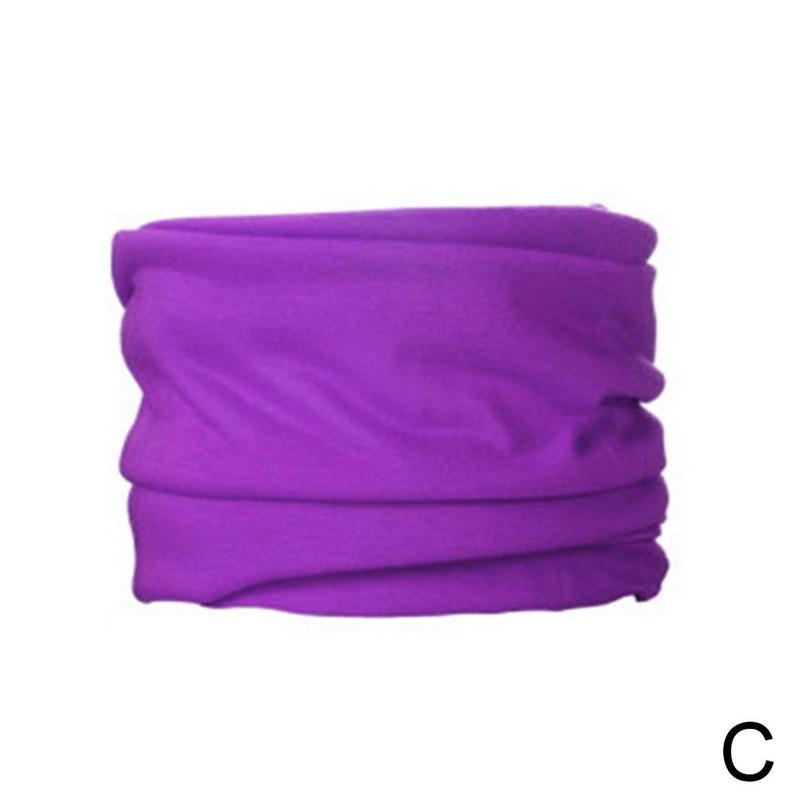 Seide Schal Unisex Magie Schal Outdoor Sport Fahrrad Bandanas Balaclava Wärmer Rohr Stirnband Radfahren Neck Schal Reiten Bike J4C0: purple