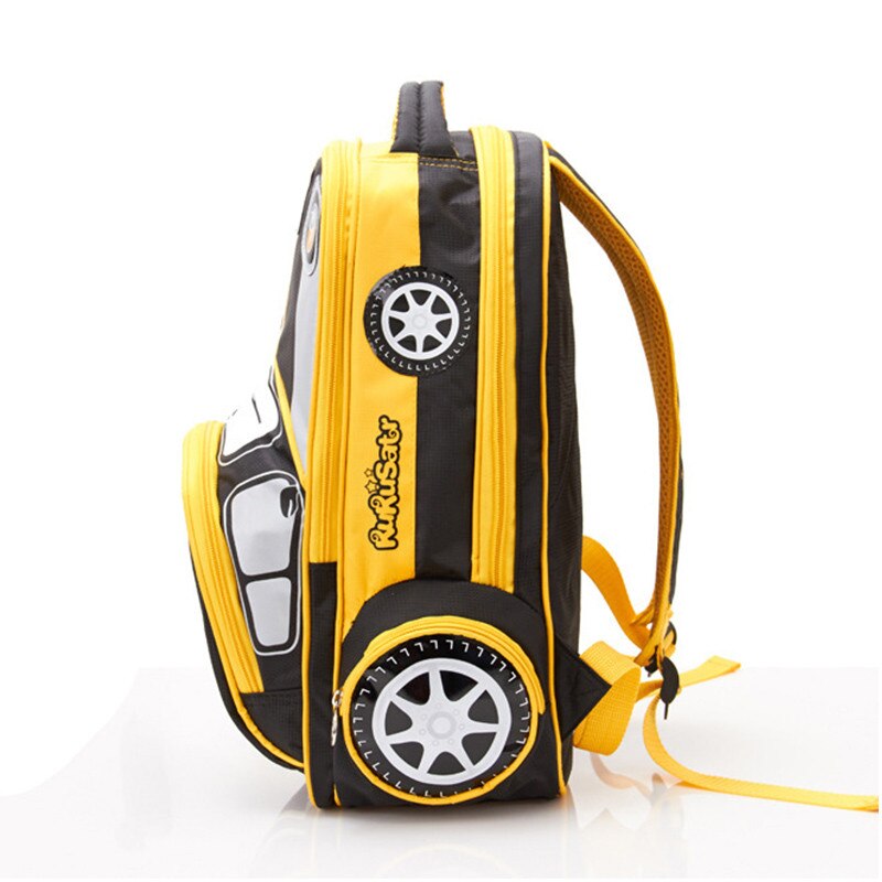 Cartoon 3D Auto Schooltassen Jongens Orthopedische Rugzak Waterdicht Kinderen Schooltassen Kids Schoudertas Mochilas Escolares Infantis