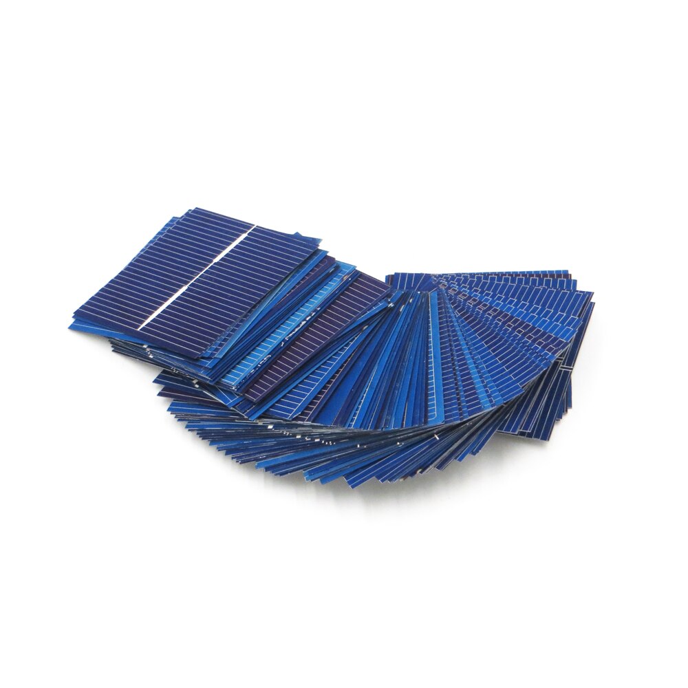 50pcs x Solar Panel Painel Cells DIY Charger Polycrystalline Silicon Sunpower Solar Bord 39*39mm 0.5V 0.25W