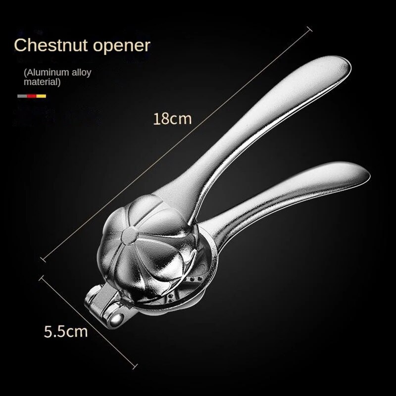 Kitchen Tool Chestnut Clip Stainless Steel Shell Opener Nut Cracker Sheller Household Chestnut Peeling Walnut Pliers Cutter