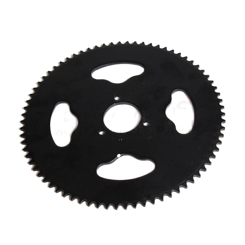 T8F 74T Tooth 35MM Rear Sprocket For 2 stroke Mini Moto ATV Quad Dirt Pit Pocket Bike Chopper 47CC 49CC