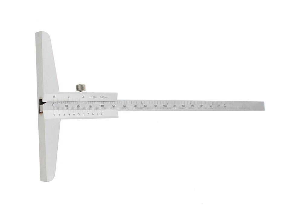 Ninth World 160mm 6" Depth Vernier Caliper 0-160mm Depth Gauge Depth Measuring Tool