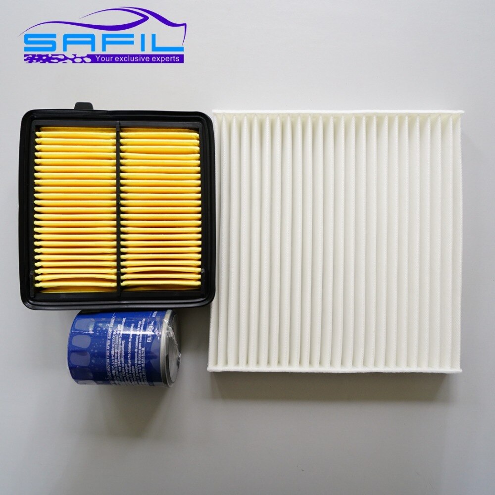 Luchtfilter + cabine filter voor Honda Fit 17220-RB6-Z00 80292-TG0-Q01 15400-PLM-A01