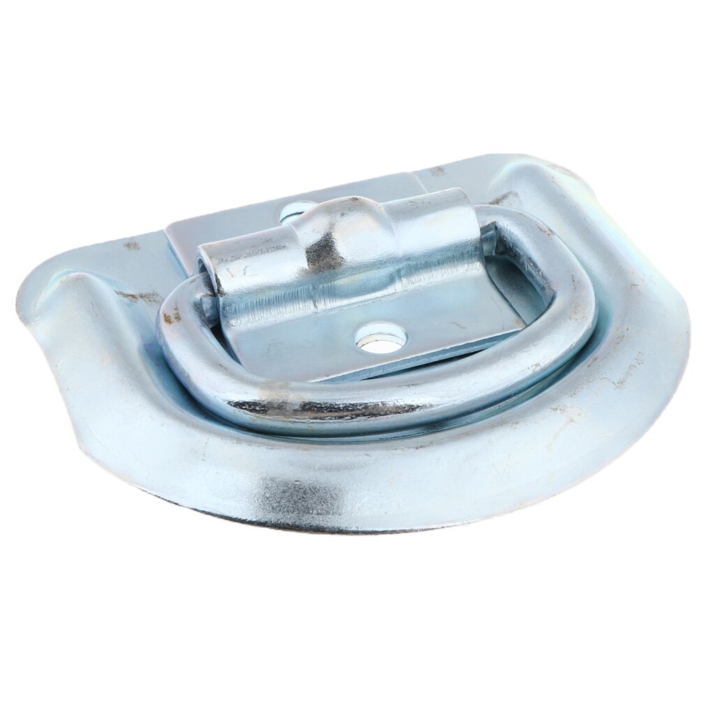 D Ring Tie-Down anclajes, empotrable Pan Fitting D Rings Heavy Duty Cargo Tie Downs, camión/remolque/Flatbed/Pickup Anchor