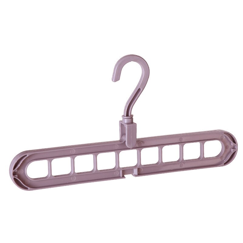 Perchas mágicas para ahorro de espacio, organizador inteligente multifuncional para armario, colgador de ropa en cascada de primera: Pink
