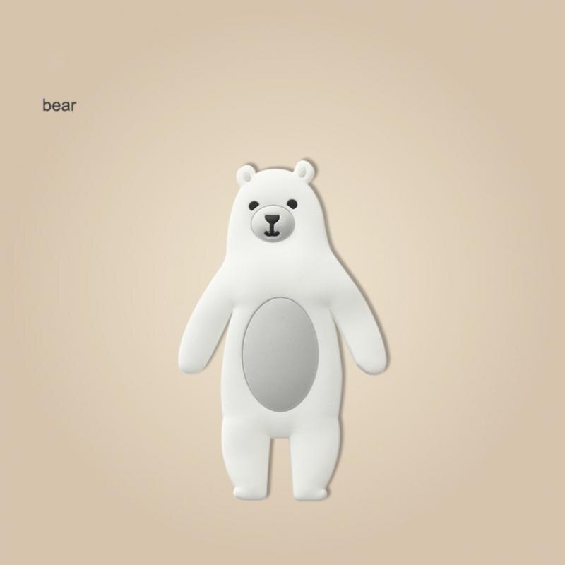Refrigerator Magnets With Hooks Animal Magnetic Powerful Magnet Hooks Multifunctional Keys Refrigerator Hooks Cute Cow Bear: 04