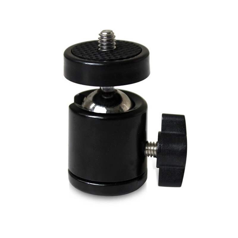 360 Degree Rotate 1/4&quot; Swivel Mini Ball Head Screw Tripod Mount for Canon Nikon Sony DSLR Camera Camcorder LED Light Bracket: Default Title