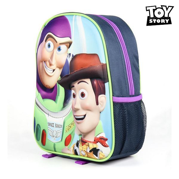 Sac enfant 3D histoire de jouet bleu marine
