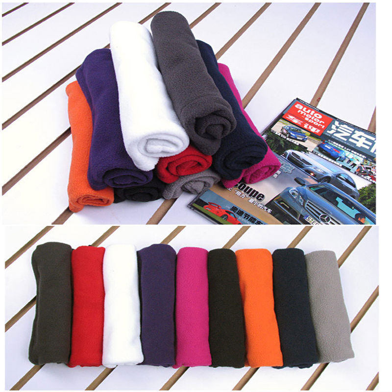 Winter Essential Unisex Polar Fleece Neck Men and Women All Appropriate Headband Wrap Shawl Scarf 9 colors
