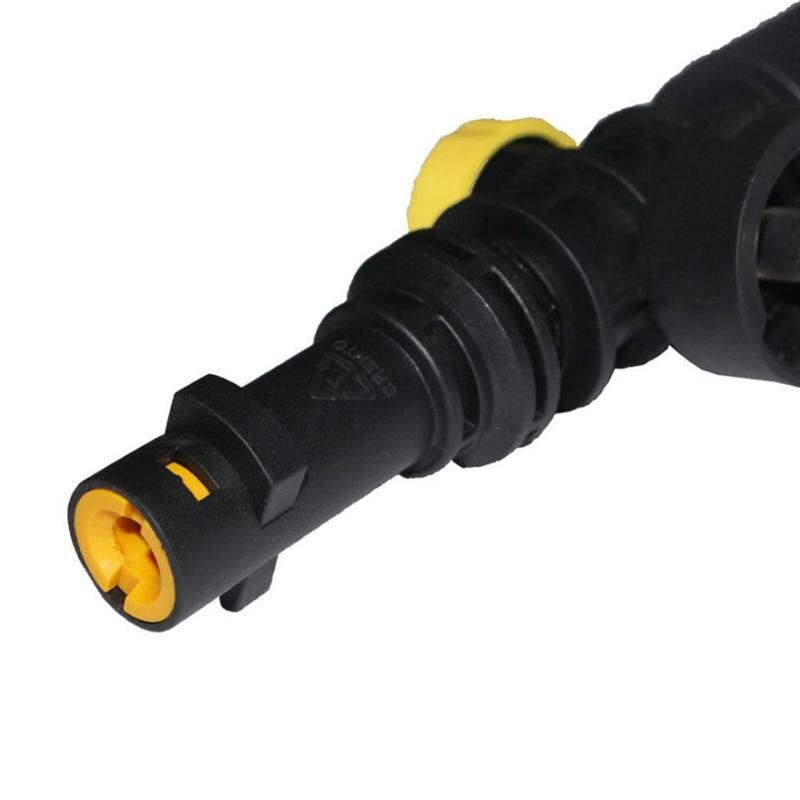 1pc bubbelskum biltvättpistol högtrycksskumtvättpistol biltvätt gängad hålpistol för karcher k-serien lavour vax comet bs