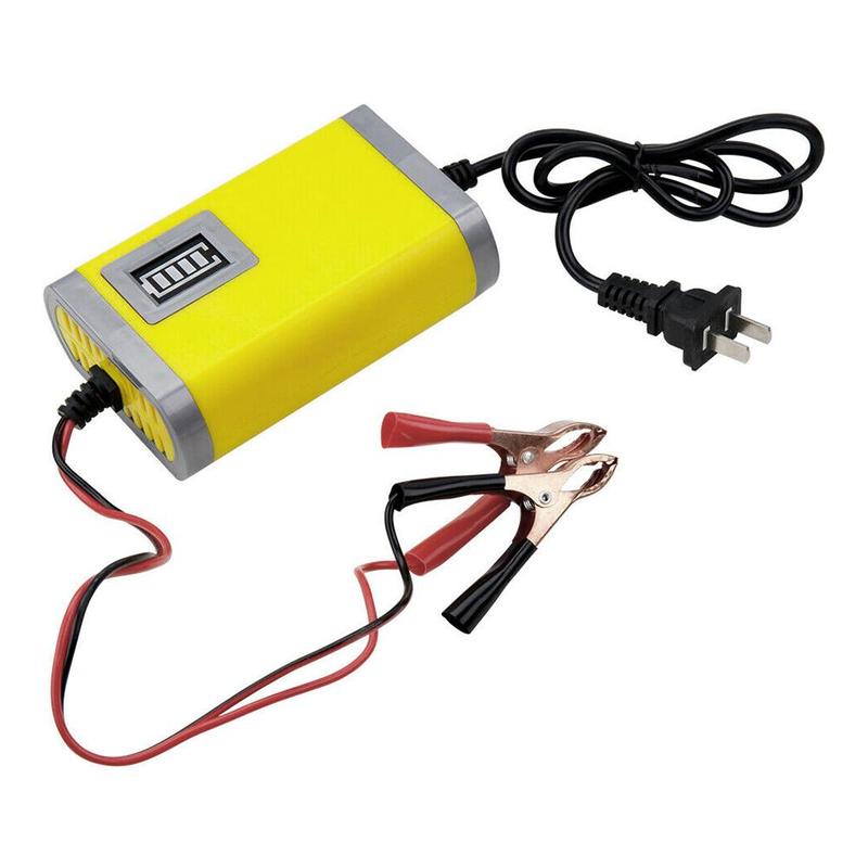 Battery charger smart 12V automatic battery start fast charger suitable for car truck and motorcycle battery charger lead-acid