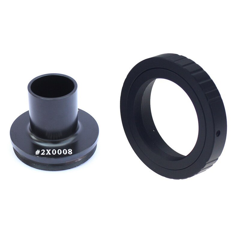T T2 Mount for SLR Cameras Microscope Camera Lens Adapter with 23.2mm Eyepiece Ports