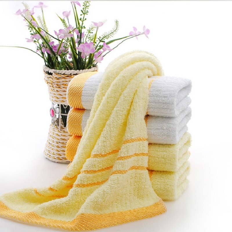 1 kpl 30 x 65cm puuvillainen kylpypyyhe kullanväriset kirjailtu nopeasti kuivuvat pehmeät pyyhkeet kotihotellin kylpyhuoneeseen