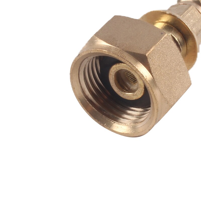 Outdoor Gasfornuis Propaan Refill Adapter Platte Cilinder Tank Coupler Voor Camping Joint Kan Zelfsluitende Anti-Corrosie FP8