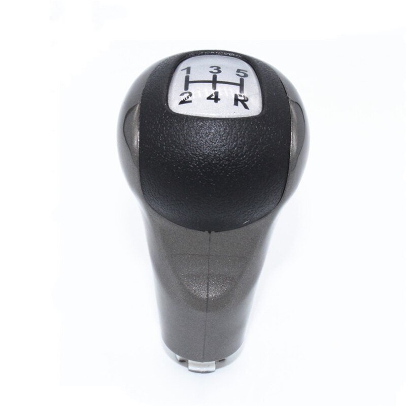 Pomo de cambio de marchas de 5 y 6 velocidades para coche, cubierta de arranque para palanca de cambios, para Honda Civic DX EX LX 2006, 2007, , , ,: 5 speed Sliver