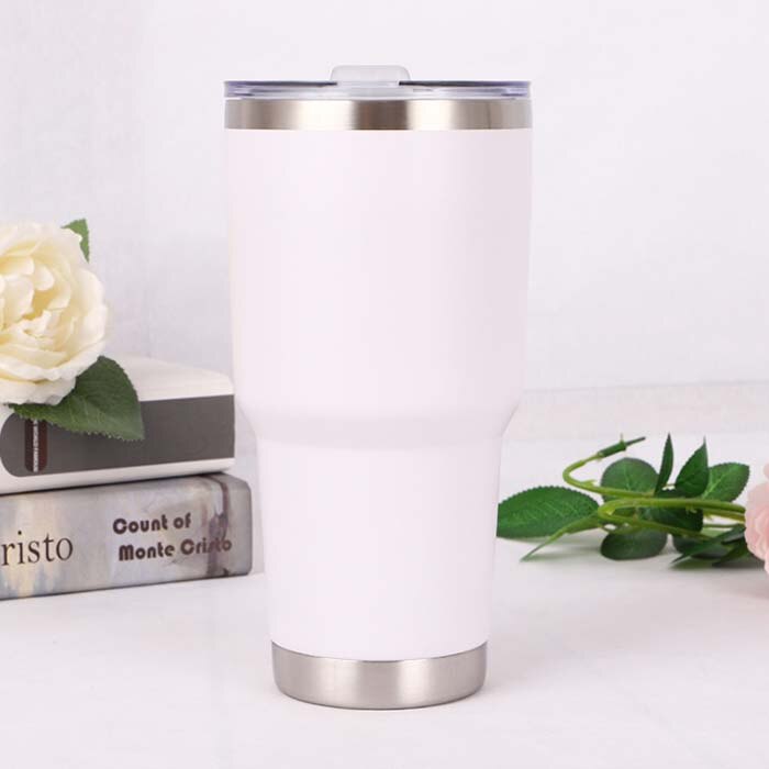 Double Wall Insulation Stainless Steel Tumbler Vacuum Travel Mug Cup Coffee 30oZ Vacuum Flasks: G1