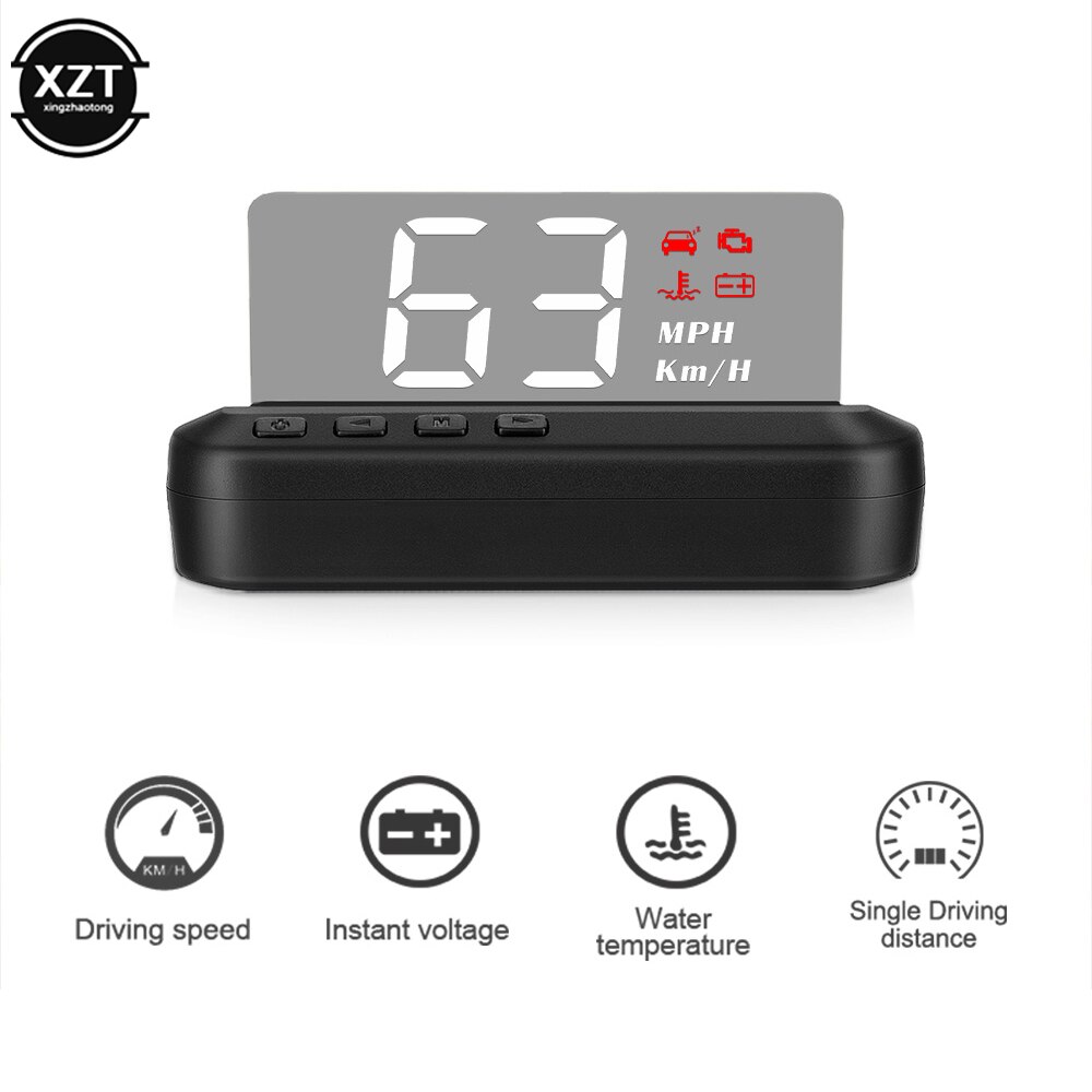 C100 OBD2 HUD Head up Display KM/h MPH Auto Electr... – Grandado