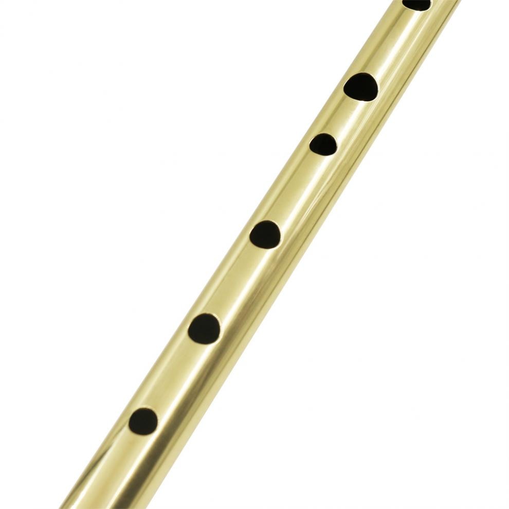 Irish Whistle Flute D Key 6 Hole Clarinet Flute Tin Penny Whistle Nickel Plated Brass Musical Instrument