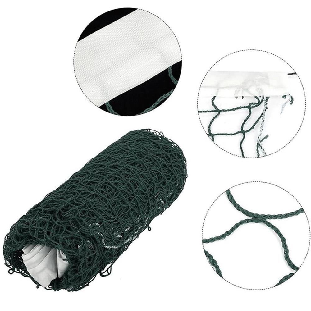6.1 x 0.75m utomhus sport träning standard badminton nät tennis nät mesh volleyboll badminton träning träning nät