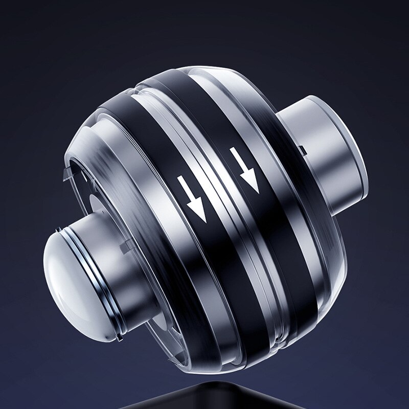 Led gyroskopisk powerball autostart rækkevidde gyro power håndled bold med kontra arm hånd muskel kraft træner fitness udstyr