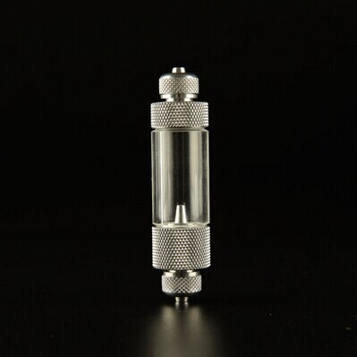 Reactor difusor regulador de válvula de control de equipos de ozono contador de burbujas de CO2 para acuario de dos cabezales y un solo cabezal: Dual Head