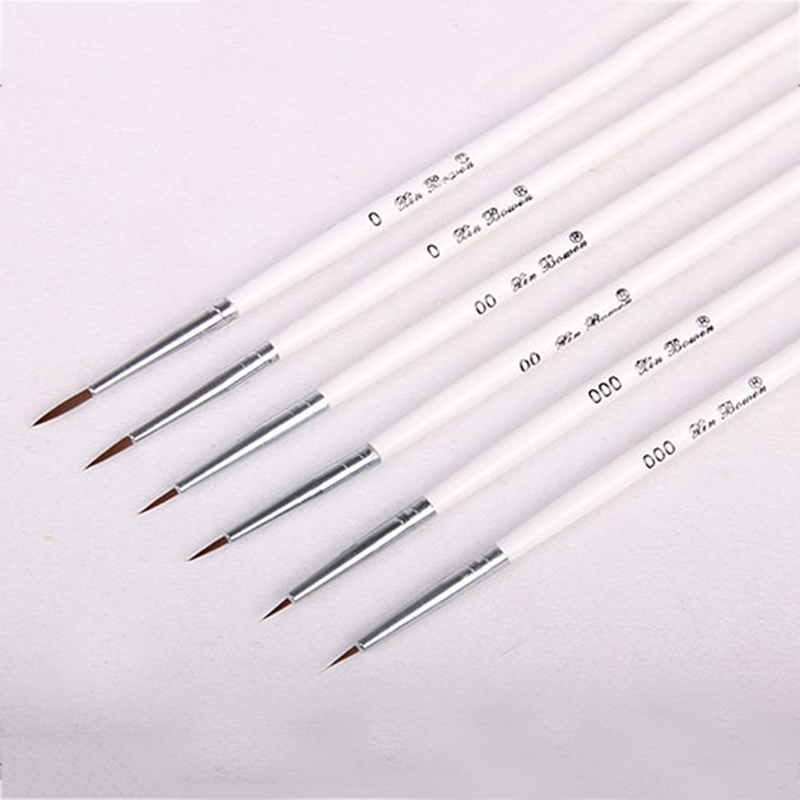 Artiste papeterie Fine peint à la main crochet ligne stylo pointe ronde aquarelle dessin peinture pinceau stylo Art fournitures