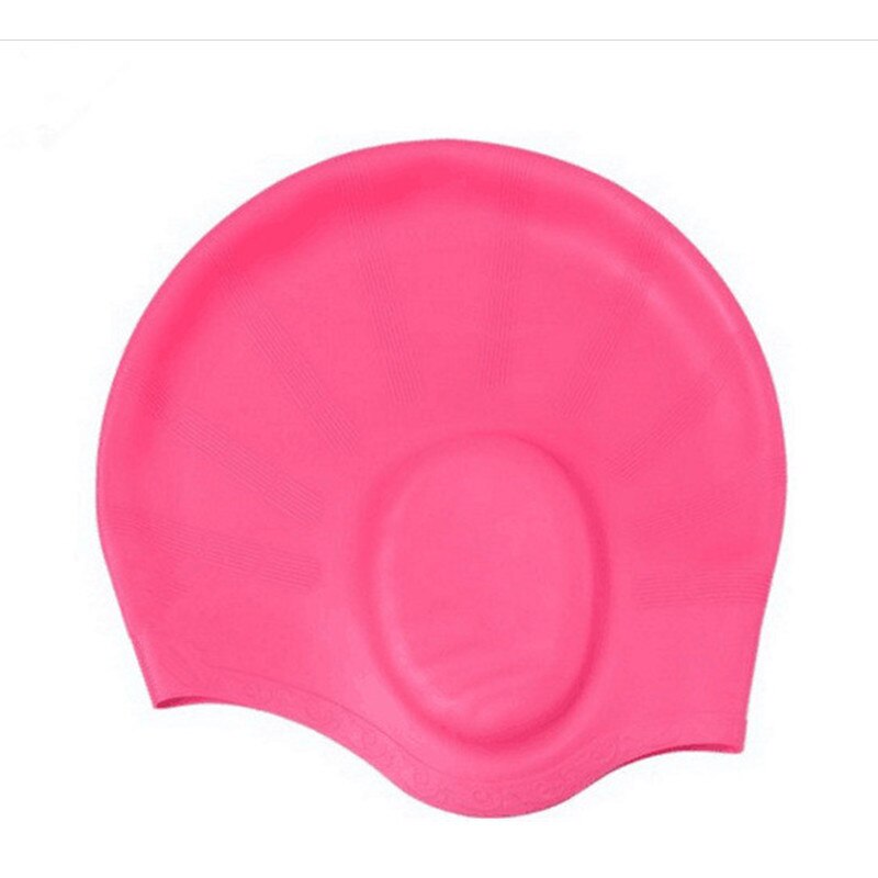 Flexibele Plastic Gel Douche Cap Voor Mannen En Vrouwen Geschikt Voor Badmuts Met Lang Haar Waterdichte Zwembad oor Cap