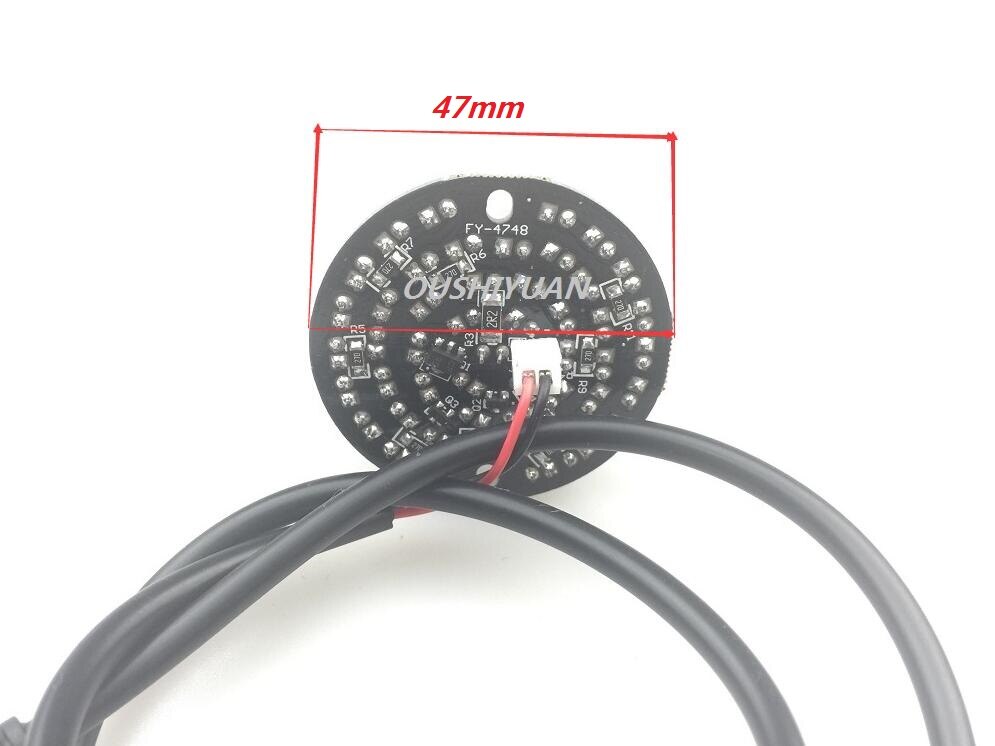 Projecteur IR 15 LED Pour CCTV - Vision Nocturne Infrarouge - 12V DC - Occasion