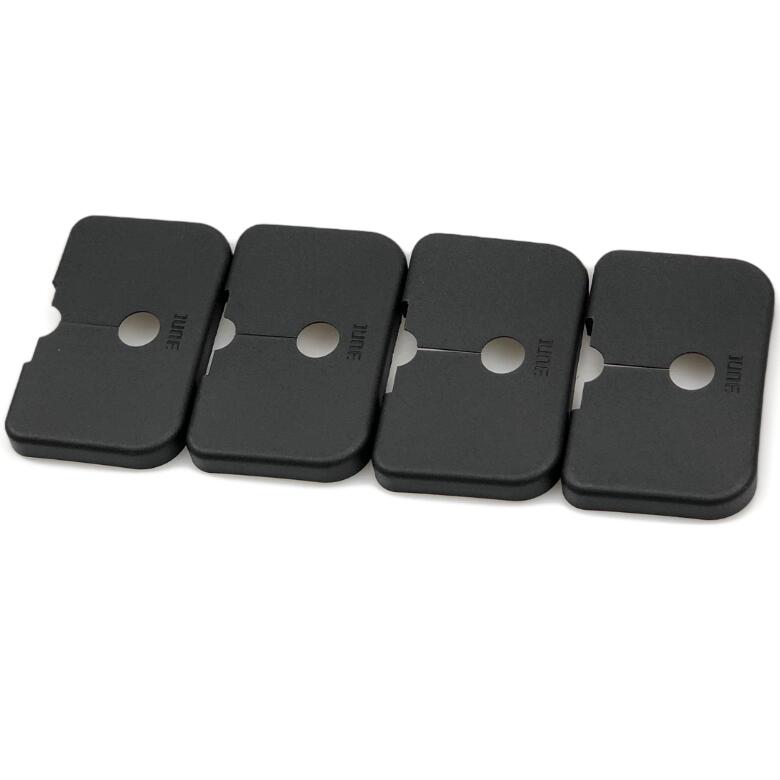 4 PCS Car Door Lock Buckle Decorated Rust Guard Protection Cover for LandWind X7 X8 MG5 Rattan Roewe 350 550 Chevrolet Captiva: Plastic 4pcs