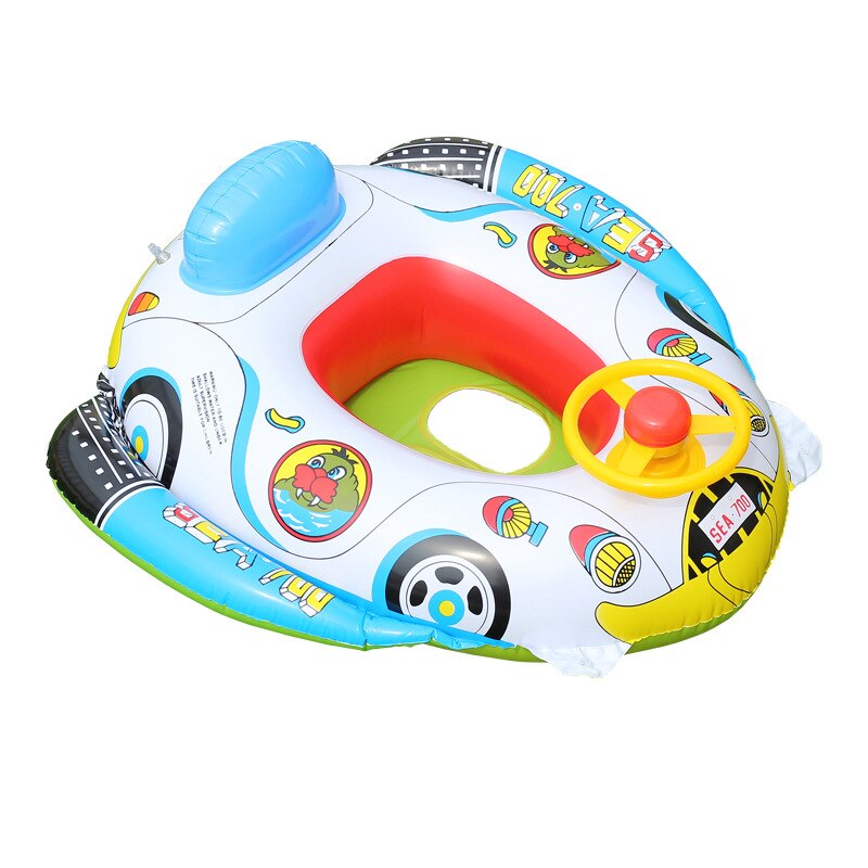 Children The Steering Wheel with A Flared A Voice Young Children A Boat Pools & Water Fun Baby & Kids' Floats