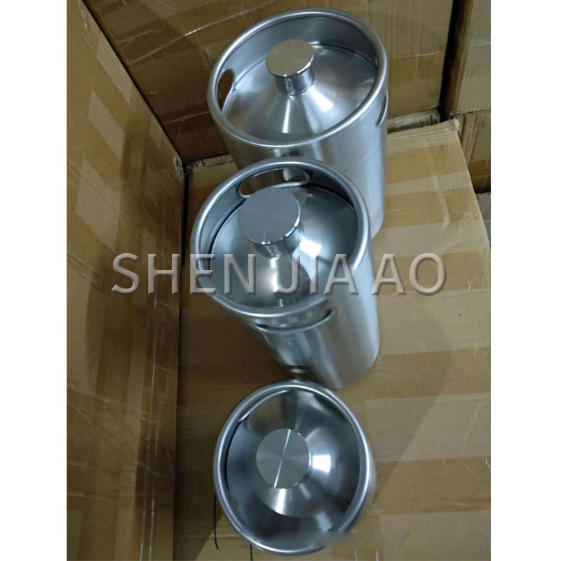 304 stainless steel beer barrel large capacity outdoor portable wine container household stainless steel bottle wine set