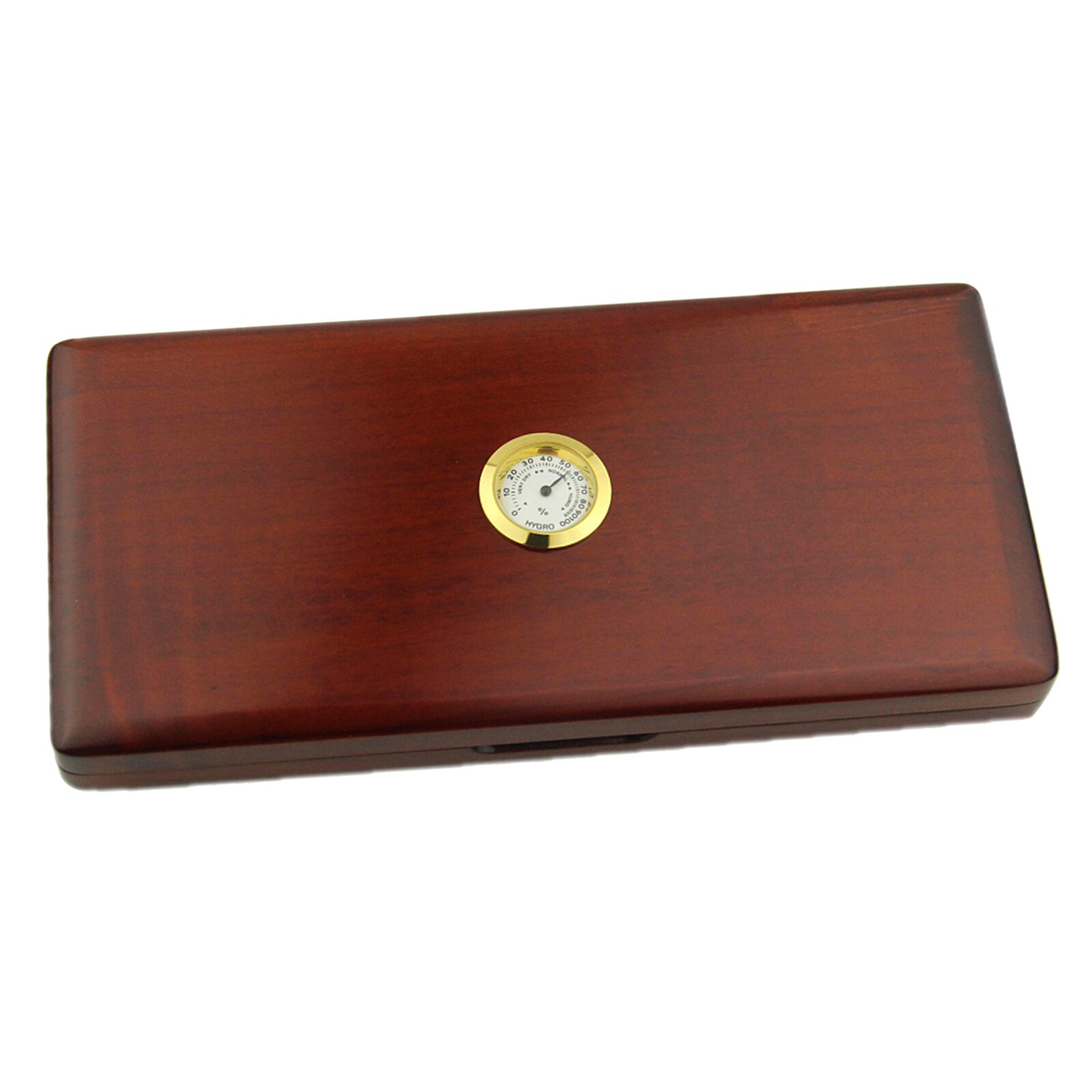 Mooie Massief Hout Hobo Riet Case Voor 20 Riet Met Hygroneter Flanel Slot Reed Opbergdoos