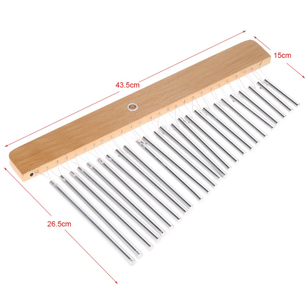 25-Tone Bar Chimes 25 Bars Single-row Musical Percussion Instrument Suitable for enhancing choir music