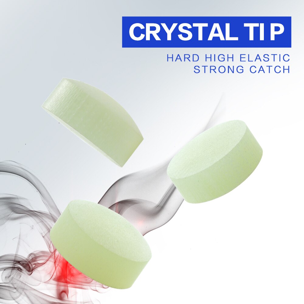 TAIWAN G10 Tip Break &amp; Jump Tips Gue Tip 14.2mm Crystal Fiber Tips Hard Strong Punch Cue Jump Cue Tip Pool Billiards Accessories