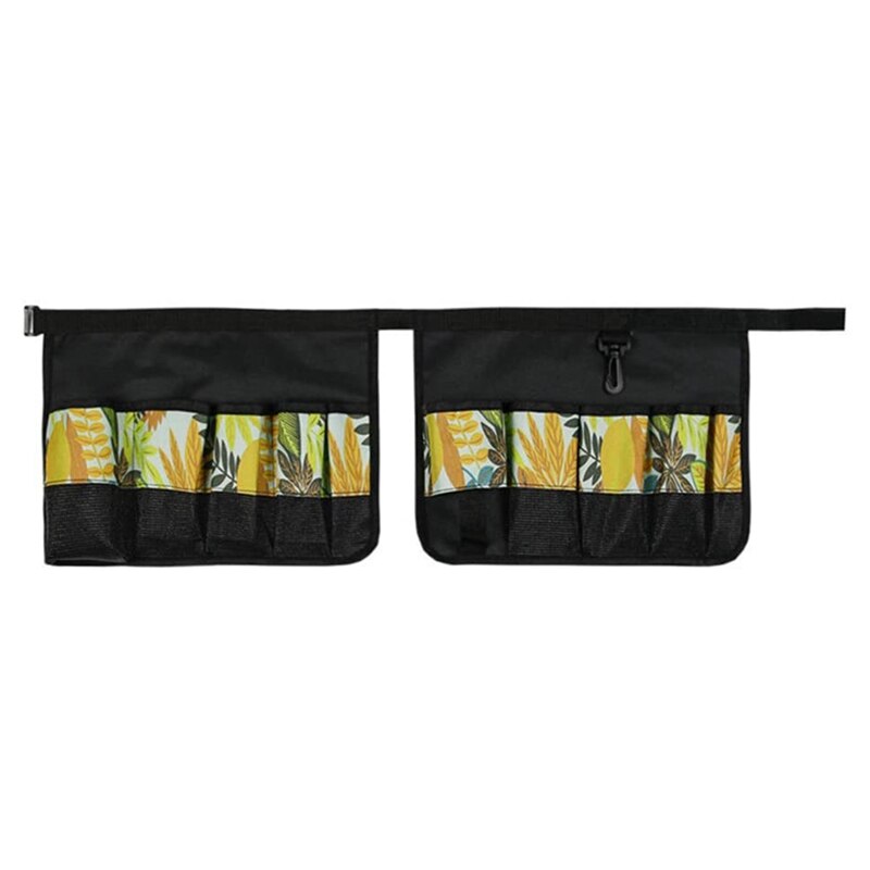 Bucket Tool Organizer, Oxford Bucket Organization with 10 Pockets Fits to 5 Gallon Bucket, for Construction Garden: Yellow & Black