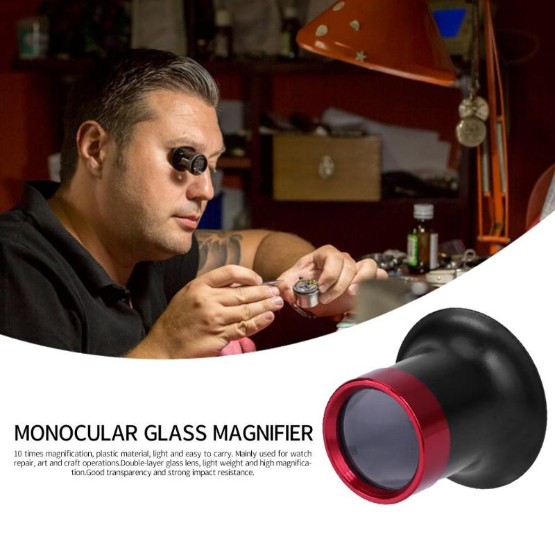 10 x Vergrootglas, Watchmaker's Vergrootglas, Aluminium Eye Vergrootglas Reparatie Horloge Tool Vergrootglas Lens Kleine Licht Vergrootglas, Reparatie Horloge Gereedschap, Bril Loep Vergrootglas 10 x Vergrootglas, Watchmaker's Vergrootglas, Aluminium Eye Vergrootglas Reparatie Horloge Tool Vergrootglas Lens Kleine Licht Vergrootglas, Reparatie Horloge Gereedschap, Bril Loep Vergrootglas