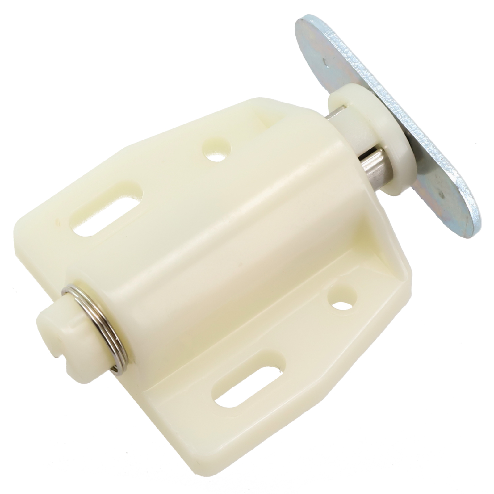 Magnetické zatvárače dverí, magnetický zatvárač dverí na zatlačenie, zámok dverí skrinky pre šatníkovú skriňu, zariadenie na odskok, kovanie na skriňu, nábytkové kovanie: Nikel